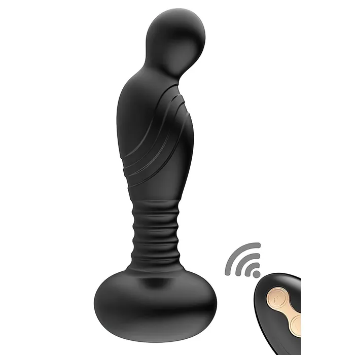 Anal | Nasstoys Ass-sation Remote Vibrating P-spot Plug Black