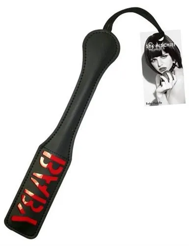 Anal Sportsheets 12 Inch Leather Impression Paddle Baby