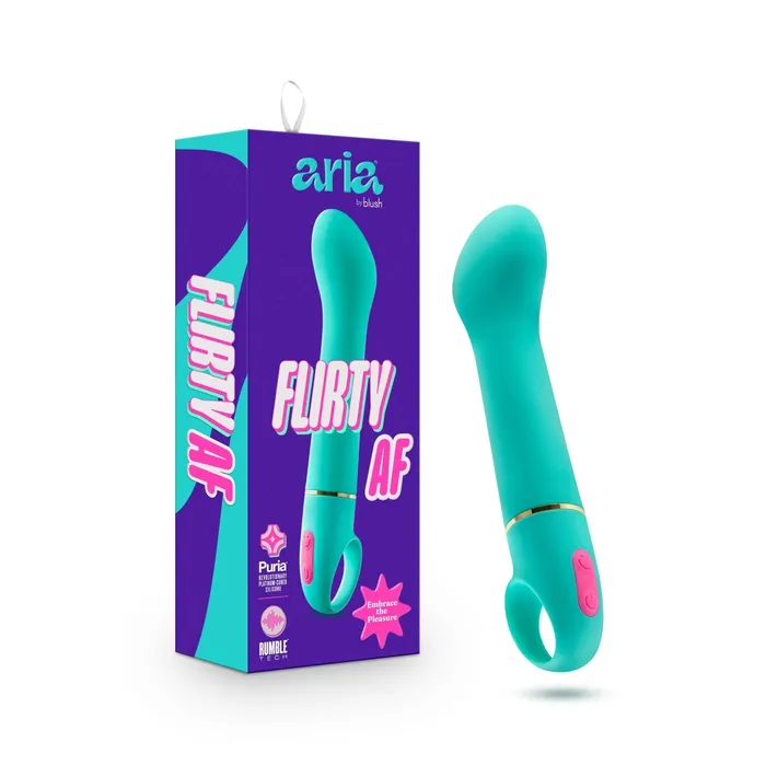 Aria Flirty AF G-Spot Vibrator by Blush | Blush Vibrators