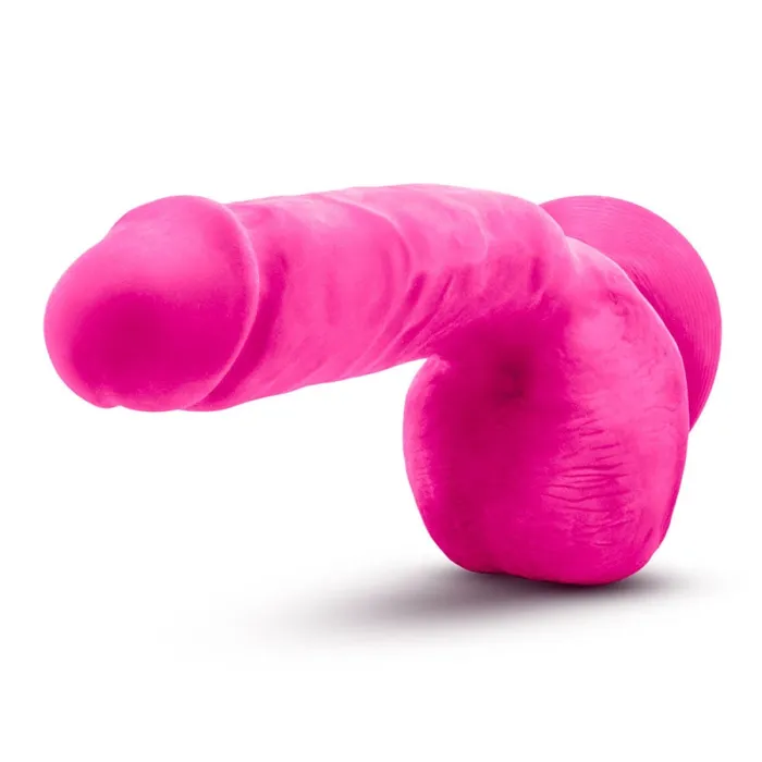 Au Natural Bold Pound 85 Inch Dildo Pink Blush Novelties Dildos