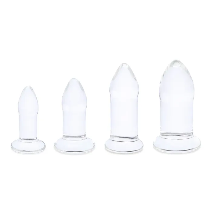 bVibe Glass Anal Dilator 4 Pc Set bVibe Anal