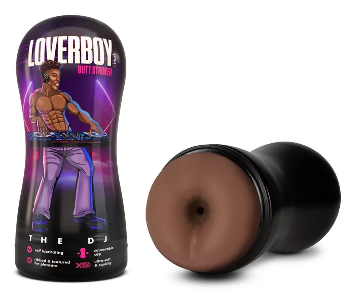 Blush Male Sex Toys Loverboy Self Lubricating Stroker