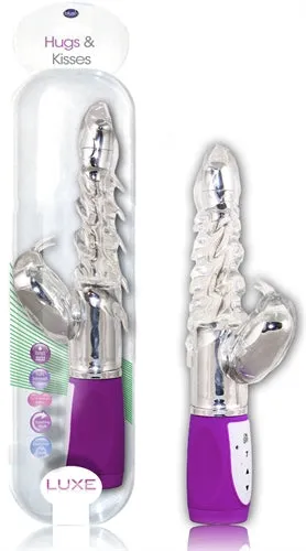 Blush Novelties Vibrators Hugs and Kisses Purple