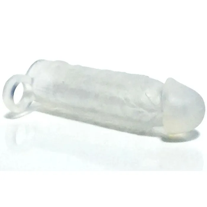 Boneyard Meaty Cock Extender - Clear-(by1062) | C1 Releasing Dildos