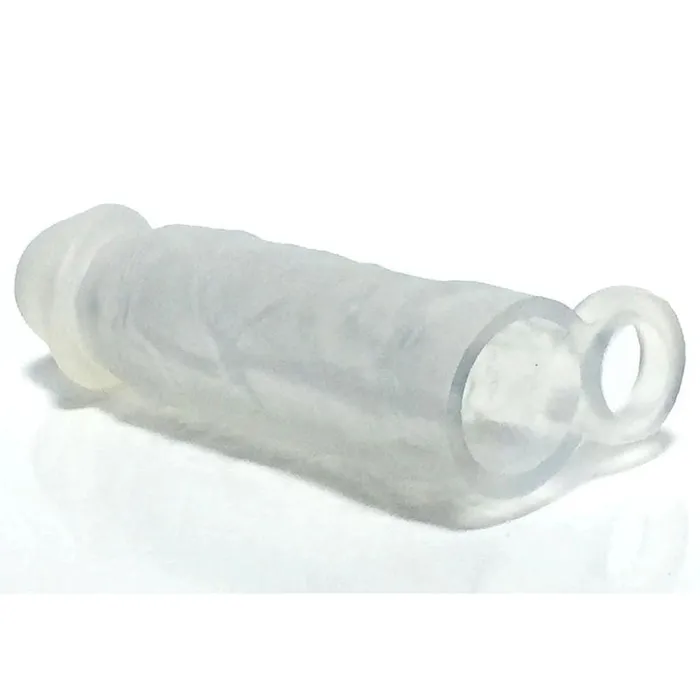 Boneyard Meaty Cock Extender - Clear-(by1062) | C1 Releasing Dildos