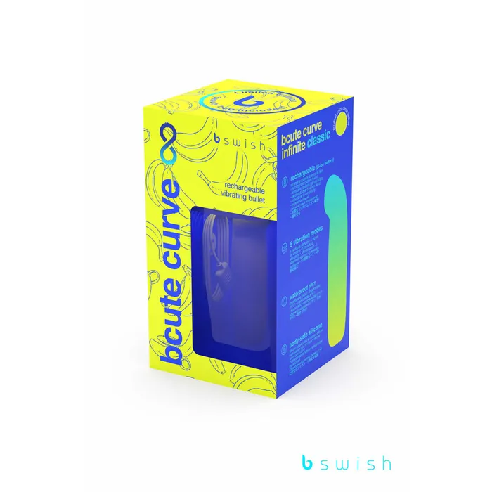 Bswish Vibrators | Bcute Curve Infinite Classic Limited Edition - Citrus Yellow-(bsbci0389)