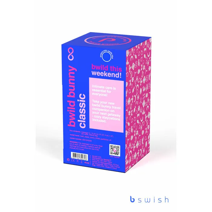 Bswish Vibrators | Bwild Classic Bunny Infinite Limited Edition - Pacific Blue-(bscwi0358)