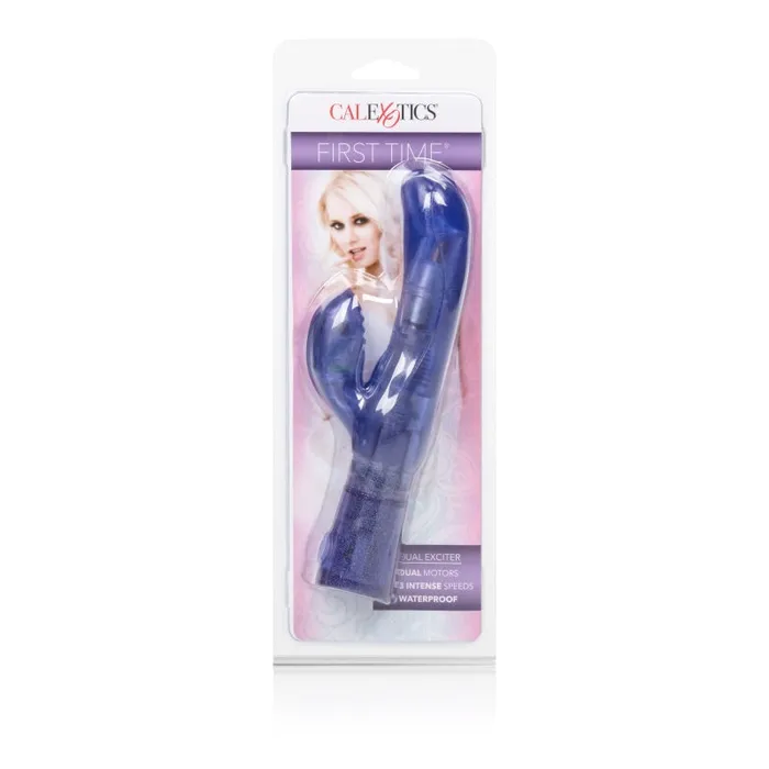 CalExotics First Time Dual Exciter - Purple | Vibrators