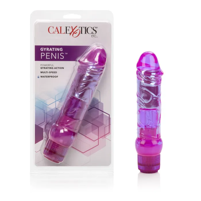 CalExotics Male Sex Toys Waterproof Crystalessence Gyrating Penis