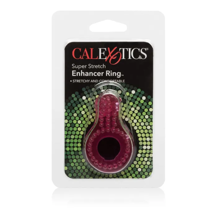 CalExotics Super Stretch Enhancer Ring Pink Male Sex Toys