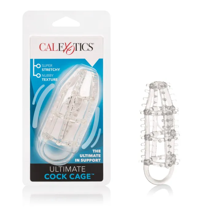 CalExotics Ultimate Cock Cage - Clear | Male Sex Toys