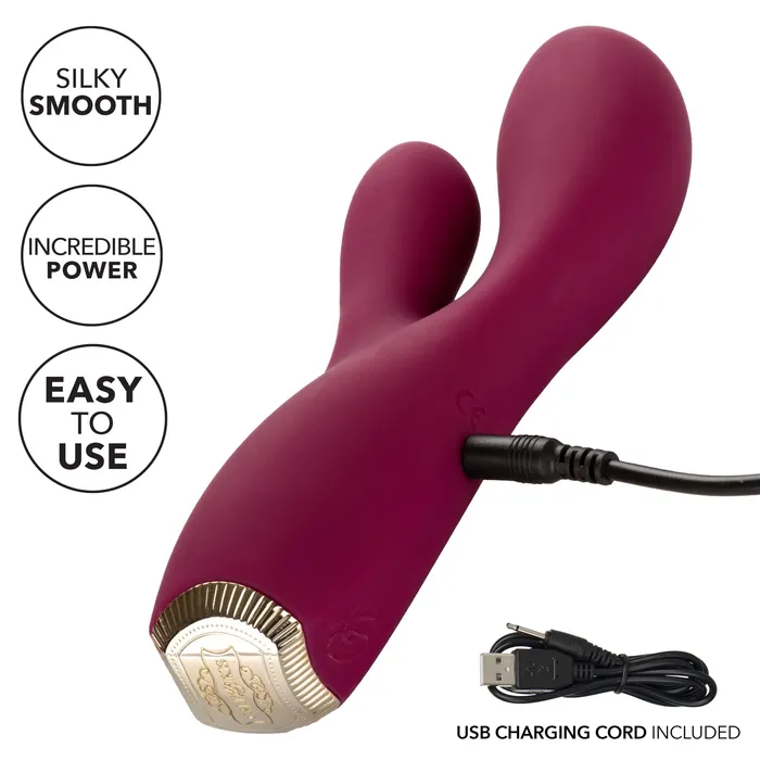 CalExotics Uncorked Cabernet Rabbit Vibrator - CalExotics | Female Sex Toys