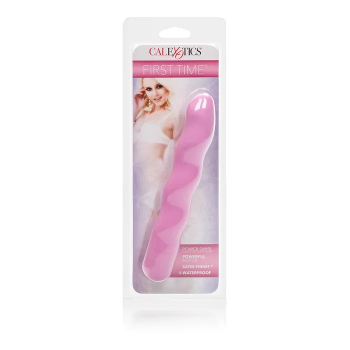 CalExotics Vibrators | CalExotics Pink Power Swirl - G-Spot Vibrator