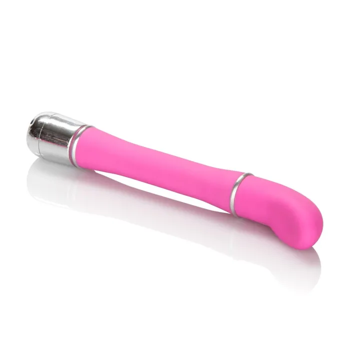 CalExotics Vibrators | Lulu Satin Scoop Vibe - Pink