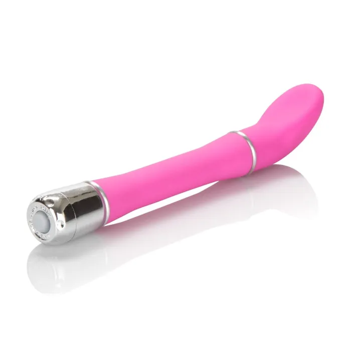 CalExotics Vibrators | Lulu Satin Scoop Vibe - Pink