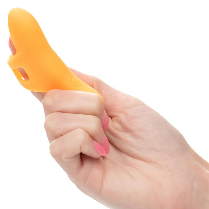 CalExotics Vibrators | Neon Vibes - the Pleasure Vibrator - Orange  Orange