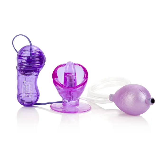 CalExotics Vibrators Shanes World Vibrating Turbo Suction Tongue Purple