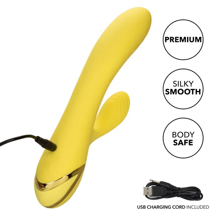 California Dreaming San Diego Seduction - Yellow | Calexotics Vibrators