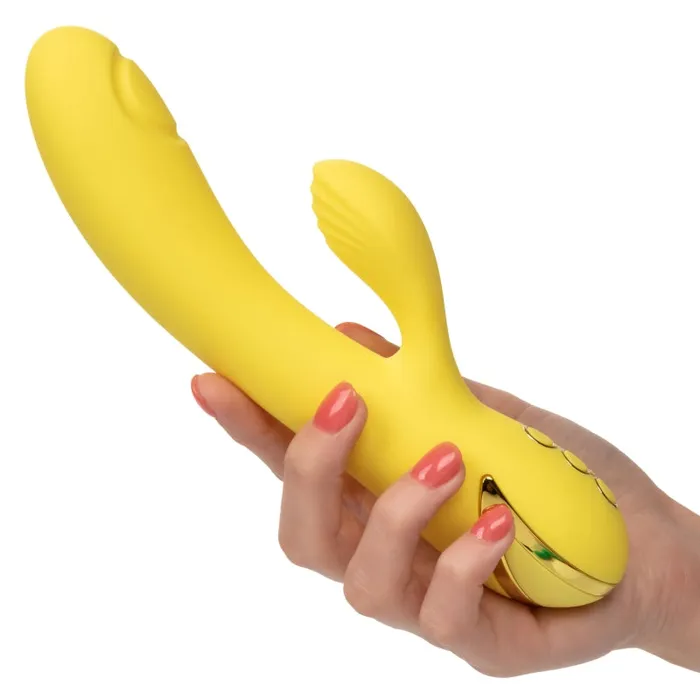 California Dreaming San Diego Seduction - Yellow | Calexotics Vibrators