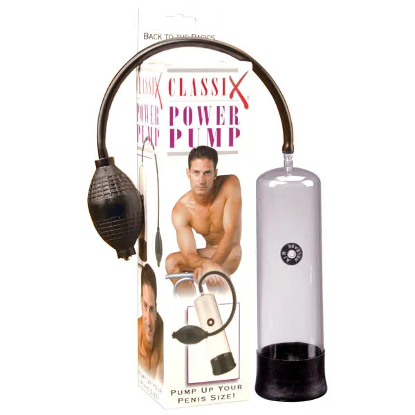 Classix Power Pumppd190800 Pipedream Male Sex Toys