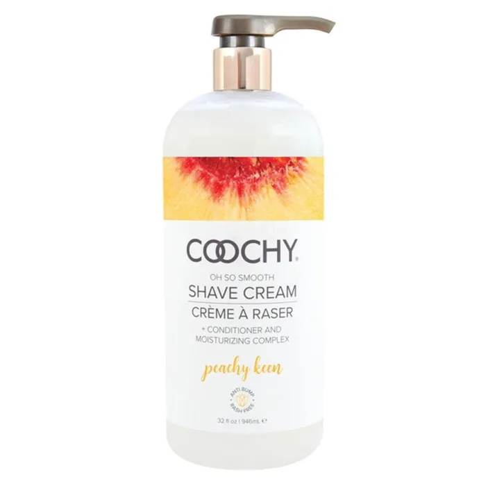 Coochy Oh So Smooth Shave Cream Peachy Keen 32 Fl Oz Classic Brands Vibrators