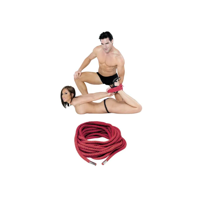 Couples | Fetish Fantasy Series Japanese Silk Rope - Red - Pipedream