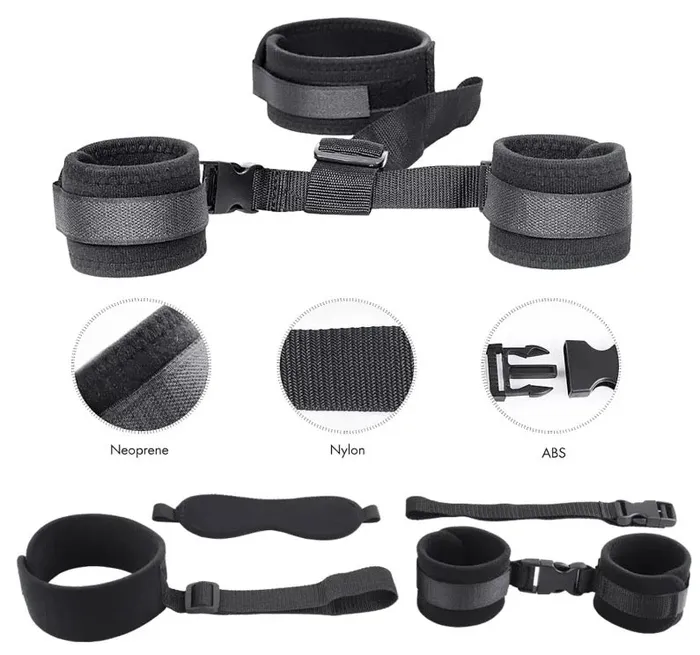 Couples | Guangzhou Lile Health Technology Co., Ltd. Neck To Wrist Restraints Set