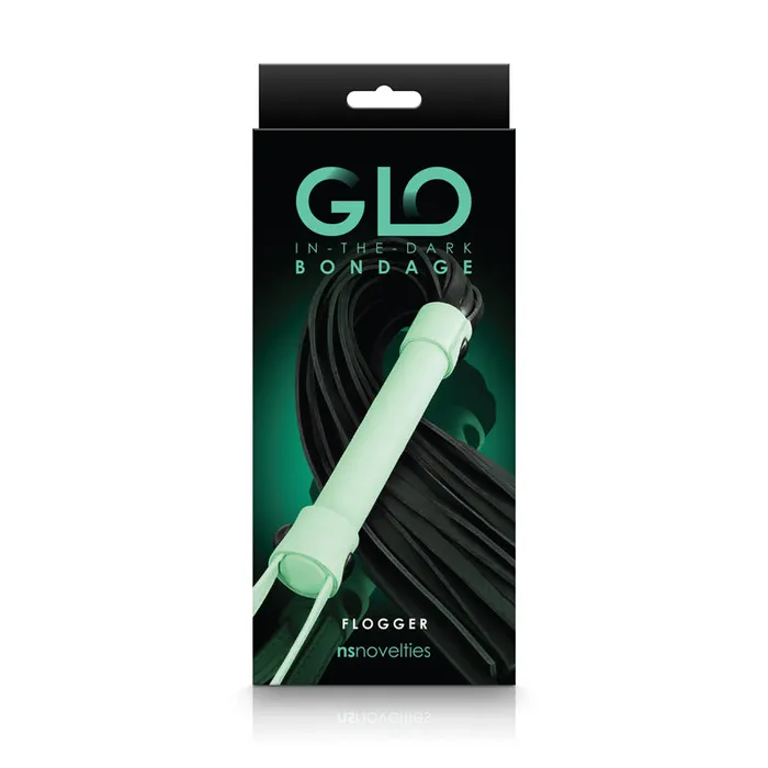 Couples | NS Novelties GLO Bondage Flogger-(nsn-0497-88)