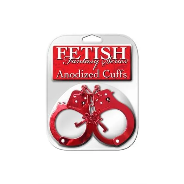 Couples | Pipedream Fetish Fantasy Anodized Cuffs - Red