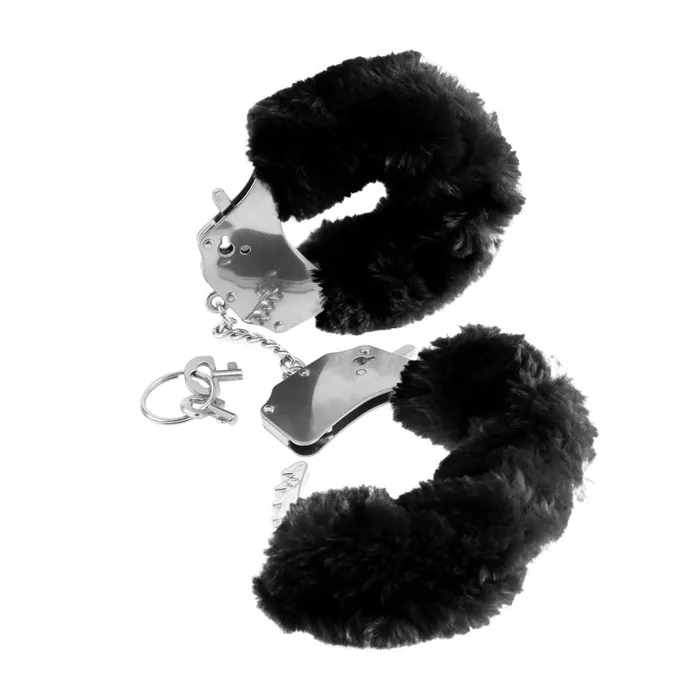 Couples | Pipedream Fetish Fantasy Series Furry Cuffs - Black