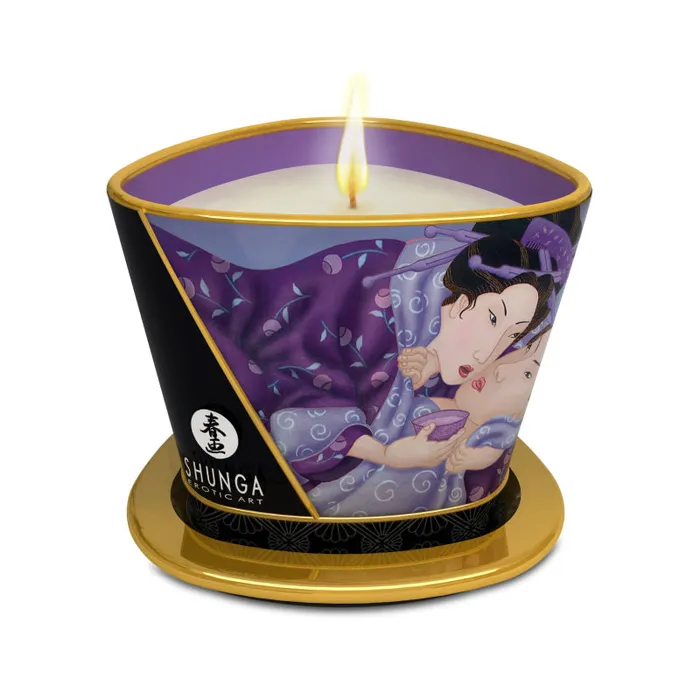 Couples Shunga Massage Candle Libido Exotic Fruits 57 Oz