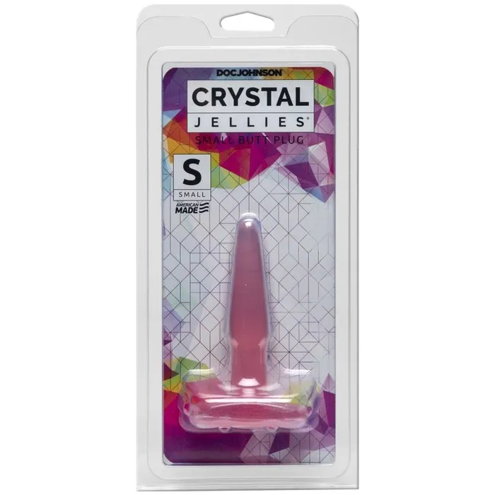 Crystal Jellies Anal | Small Butt Plug Pink