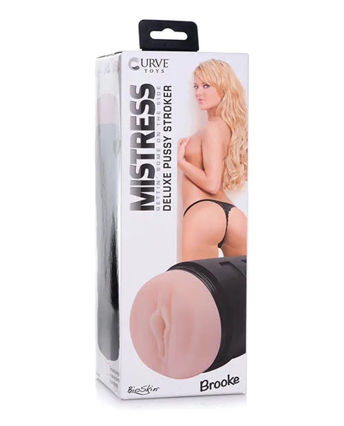 Curve Toys Mistress Brooke Deluxe Pussy Stroker Ivory Curve Toys Male Sex Toys