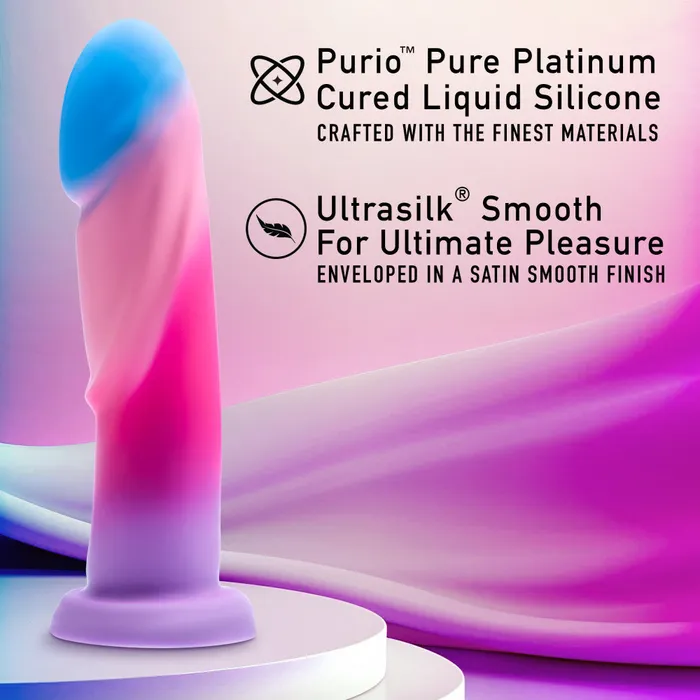 Dildos | Blush Novelties Avant - Borealis Dreams - Cotton Candy Coloured 19.7 cm Dildo