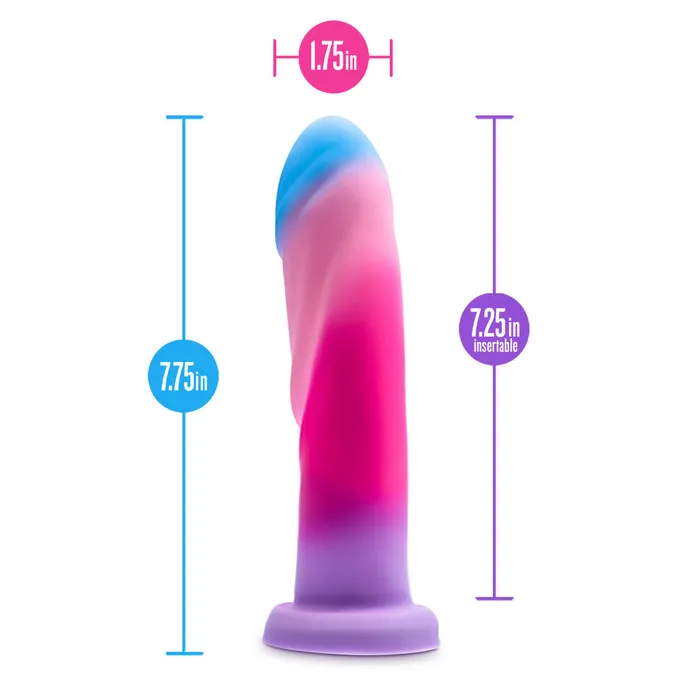 Dildos | Blush Novelties Avant - Borealis Dreams - Cotton Candy Coloured 19.7 cm Dildo