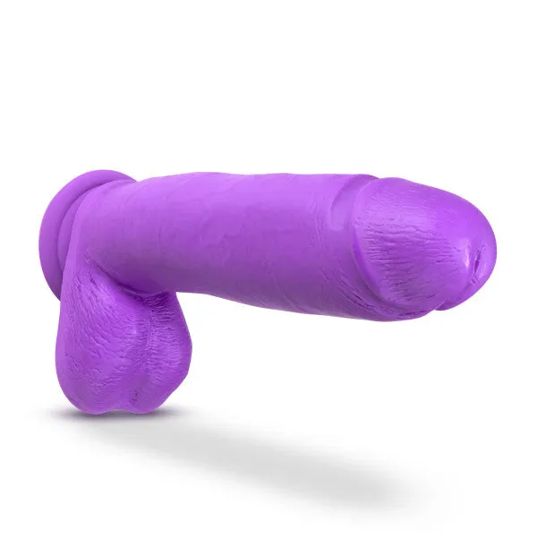 Dildos | Blush Novelties Neo 11in Dual Density Dildo Neon Purple