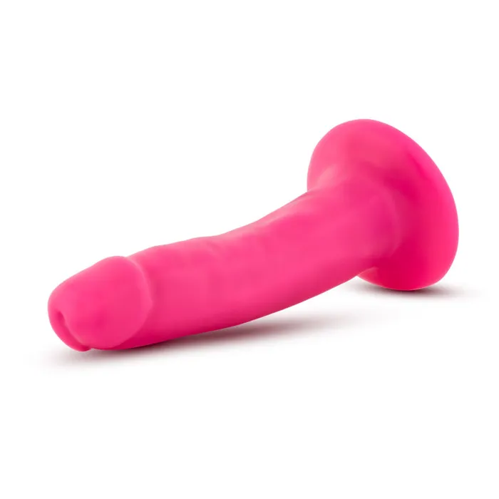 Dildos | Blush Novelties Neo - 5.5 Inch Dual Density Cock - Neon Pink