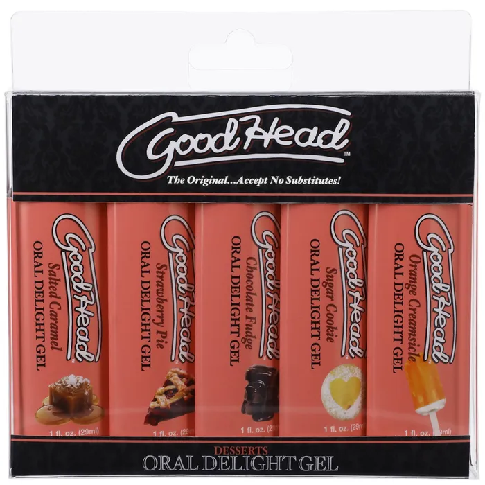 Doc Johnson Enhancers Goodhead Oral Delight Gel 5 Pack