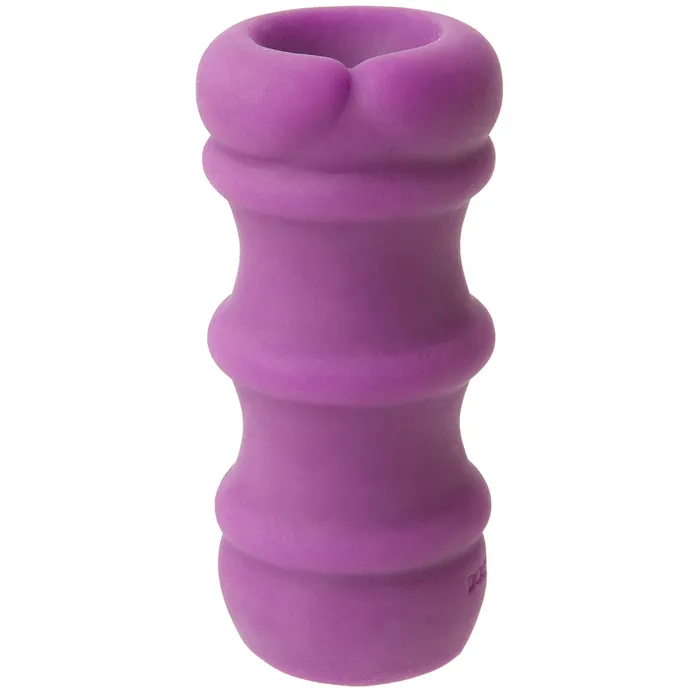 Doc Johnson Vibrators Mood Pleaser Thick Ribbed Purple