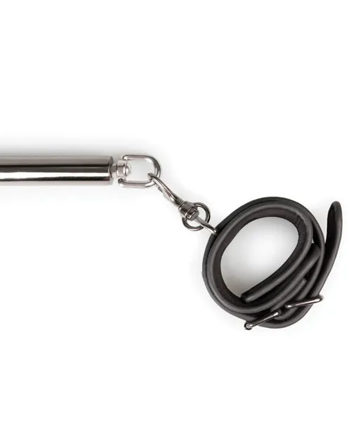 Easy Toys Expander Spreader Bar & Cuffs Set - Silver | One-dc Couples