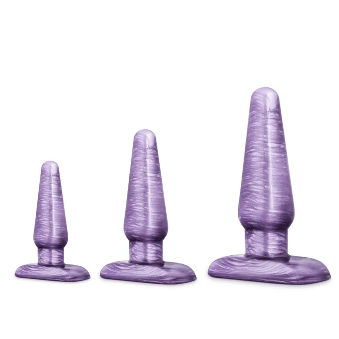 Eden Anal | Eden Purple Beginner's Anal Butt Plug (Set of 3)