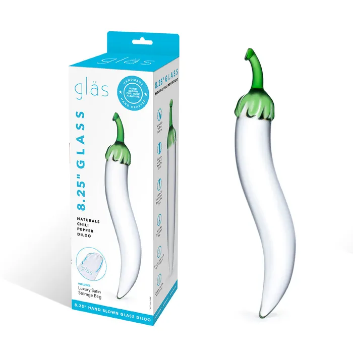 Electric / Hustler Lingerie Dildos | Glas Naturals Chili Pepper Dildo