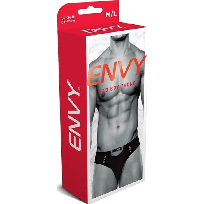 Envy Bad Boy Thong Black | Anal