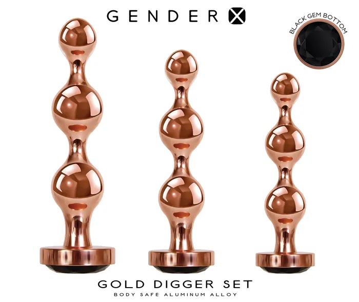 Evolved Novelties Gender X Gold Digger Set Anal