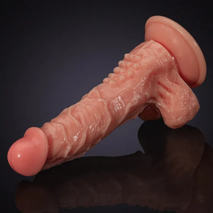 Female Sex Toys | 6.5Inch Soft Small Dildo With Testis - Lovetoyshub