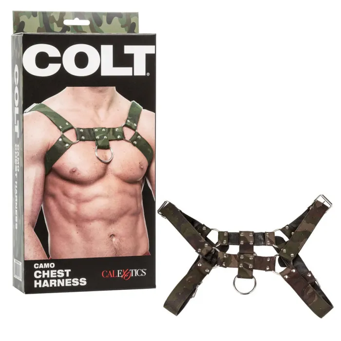 Female Sex Toys | CalExotics Colt Camo Chest Harness