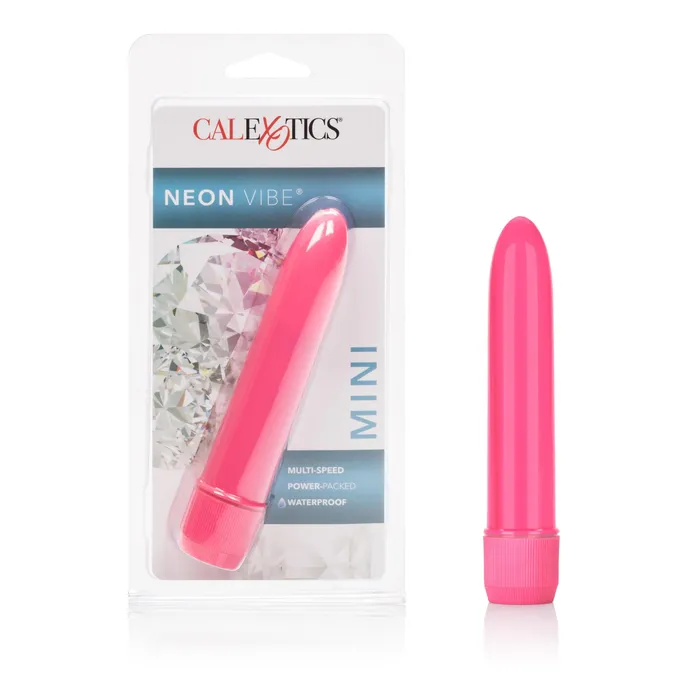 Female Sex Toys | CalExotics Mini Neon 4.5in Bullet Vibrator