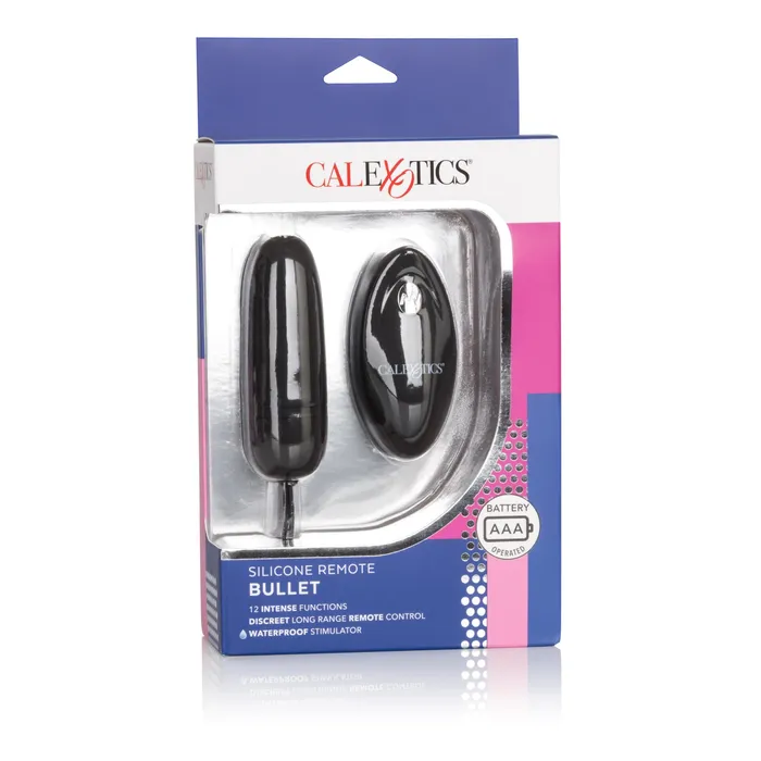 Female Sex Toys | CalExotics Silicone Remote Bullet Sensual Bliss W/ 12 Intense Functions