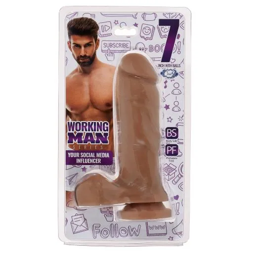 Female Sex Toys Cloud 9 Working Man 7 Tan Your Social Media Influencer thick Cloud 9 Novelties