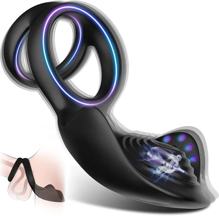 Female Sex Toys Lusty Age Testicle Vibrator for Men Penis Massager Ring Dildo